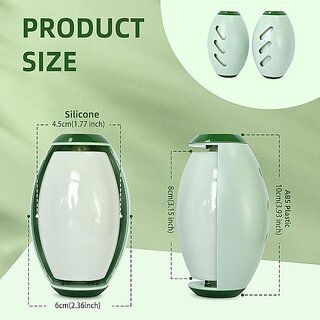 Reusable Washable Lint Roller, Mini Travel Size Lint Roller Extra Sticky Small Compact Portable on The Go Lint Roller Ball for Clothing Sofas Hair Debris Dust Remover Tool. view 2