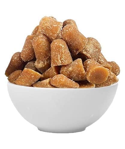 Amno Pure Natural Sugarcane Jaggery With Black Pepper 10G Cube | Bheli, Bellam, Sarkkara, Gud, Gur, Cholestrol Free, 100% Natural - 900G Pet Jar view 2