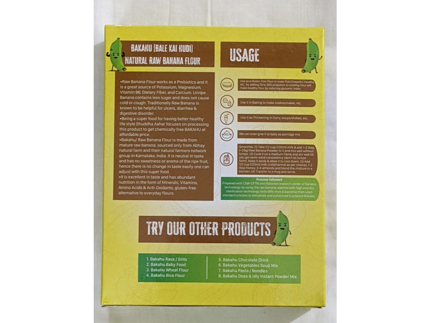 Bakahu (Raw Banana Flour) 400g view 2