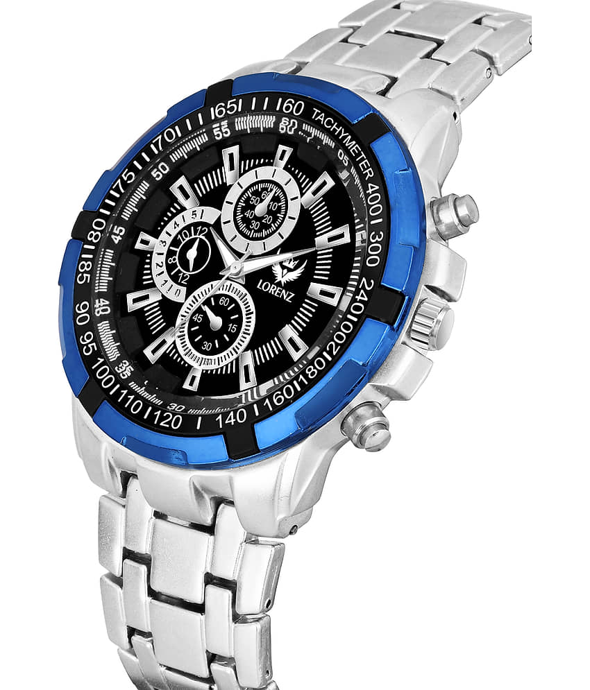 Lorenz Silver Stainless Steel Analog Men's Watch view 2