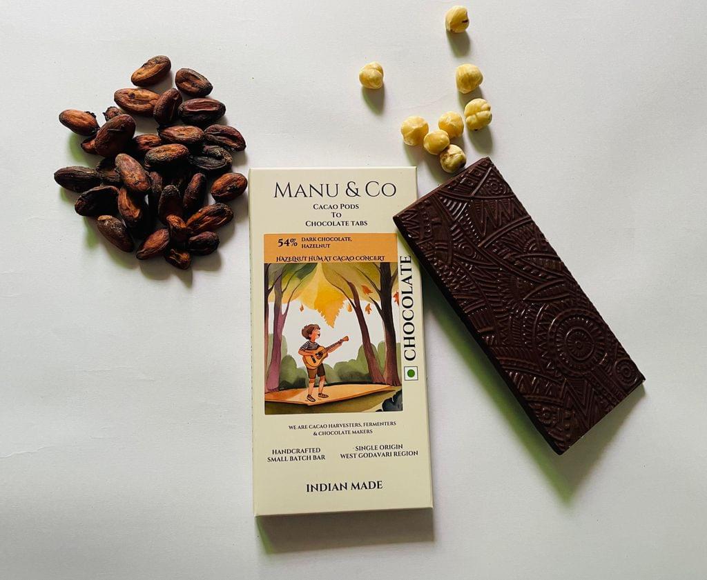 54% Dark Chocolate With Hazelnuts