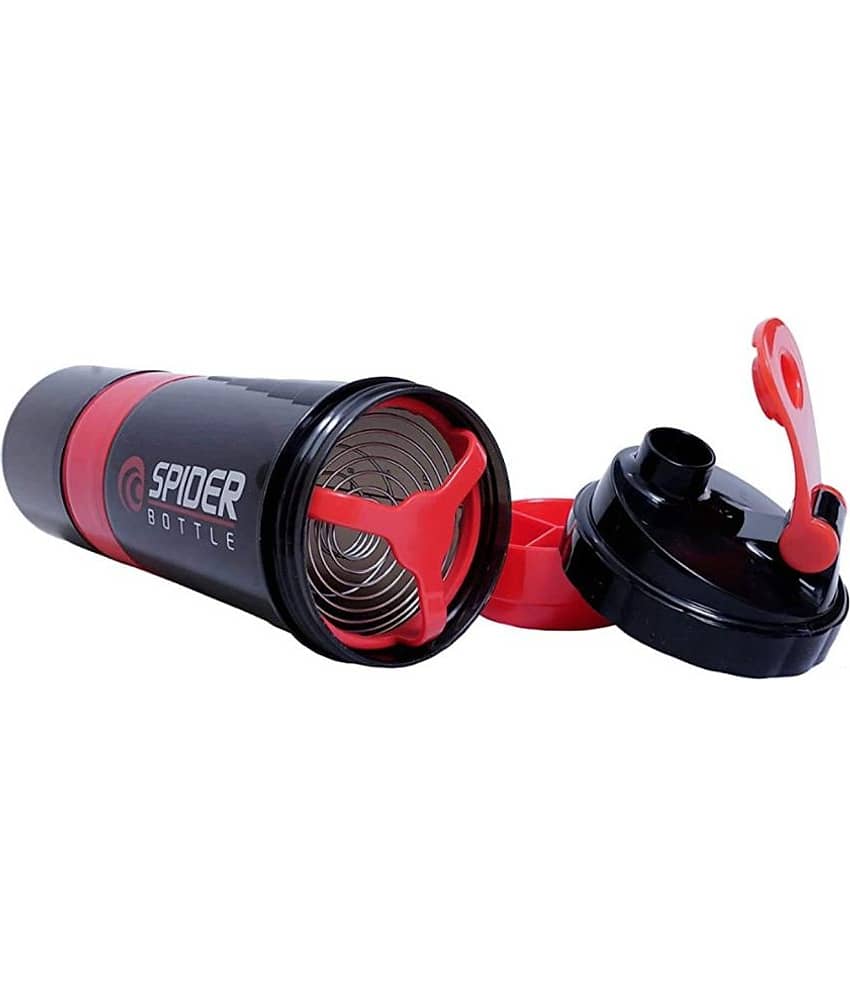 Horsefit Gym Spider Shaker Bottle with 2 Storage Compartment view 2