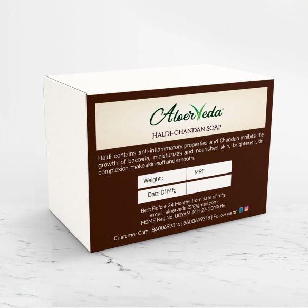 Haldi Chandan Soap (50 Gms) view 2