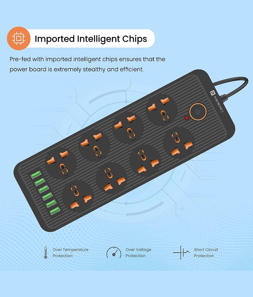Portronics 6 port USB Hub view 2
