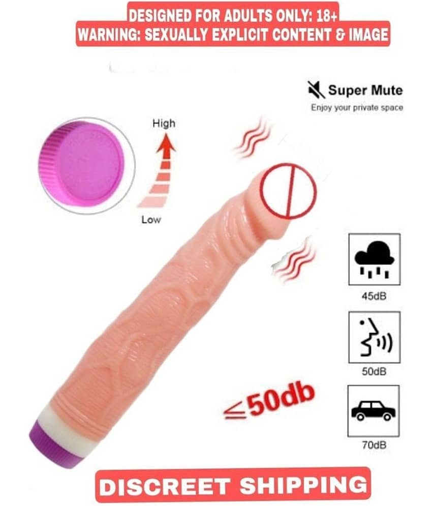 9" Long & Soft Sexy Real Felling Colored Vibrating Dildo For Sexy Girls Vagina - By CRAZYNYT view 2