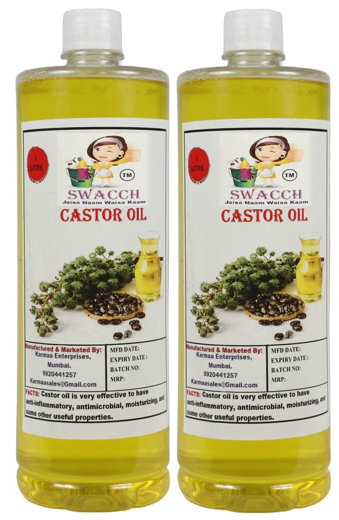 SWACCH CASTOR OIL 2 LITRE view 2