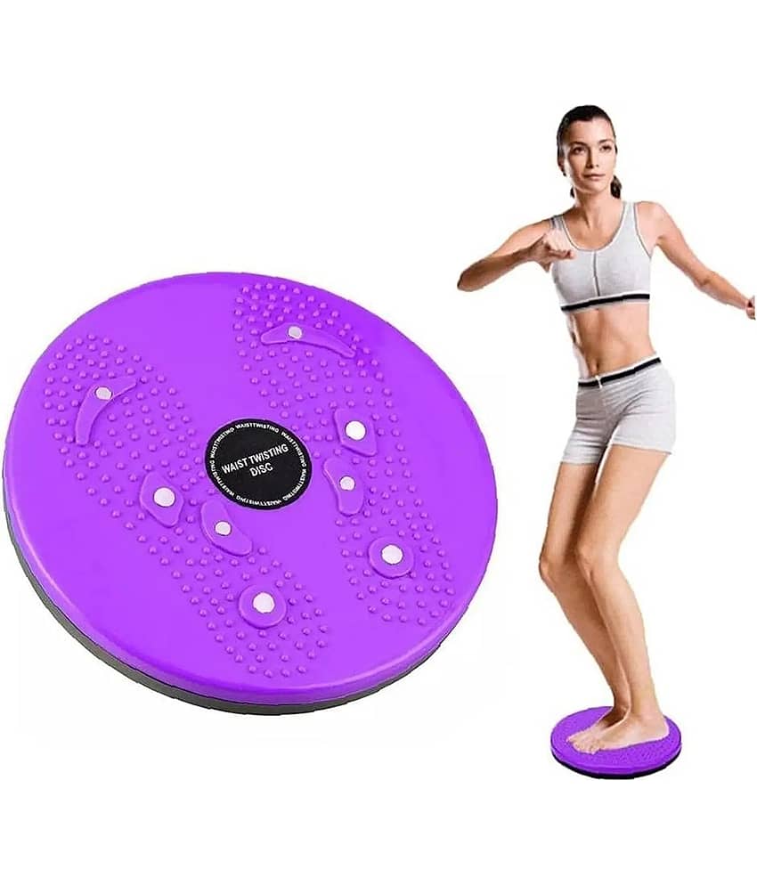 HORSE FIT Tummy Twister | Twisting Waist Disc | Waist Trimmer | Body Toner | Fat Burner | Exercise Foot Exercise Fitness Twister(Multicolor) view 2