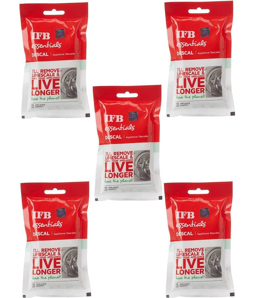 IFB DESCALING POWDER - Stain Remover Powder For All Fabrics ( Pack of 5 ) view 2