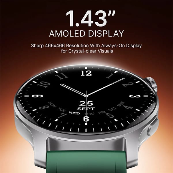 boAt Ultima Prime Smartwatch with 1.43" AMOLED Display view 2