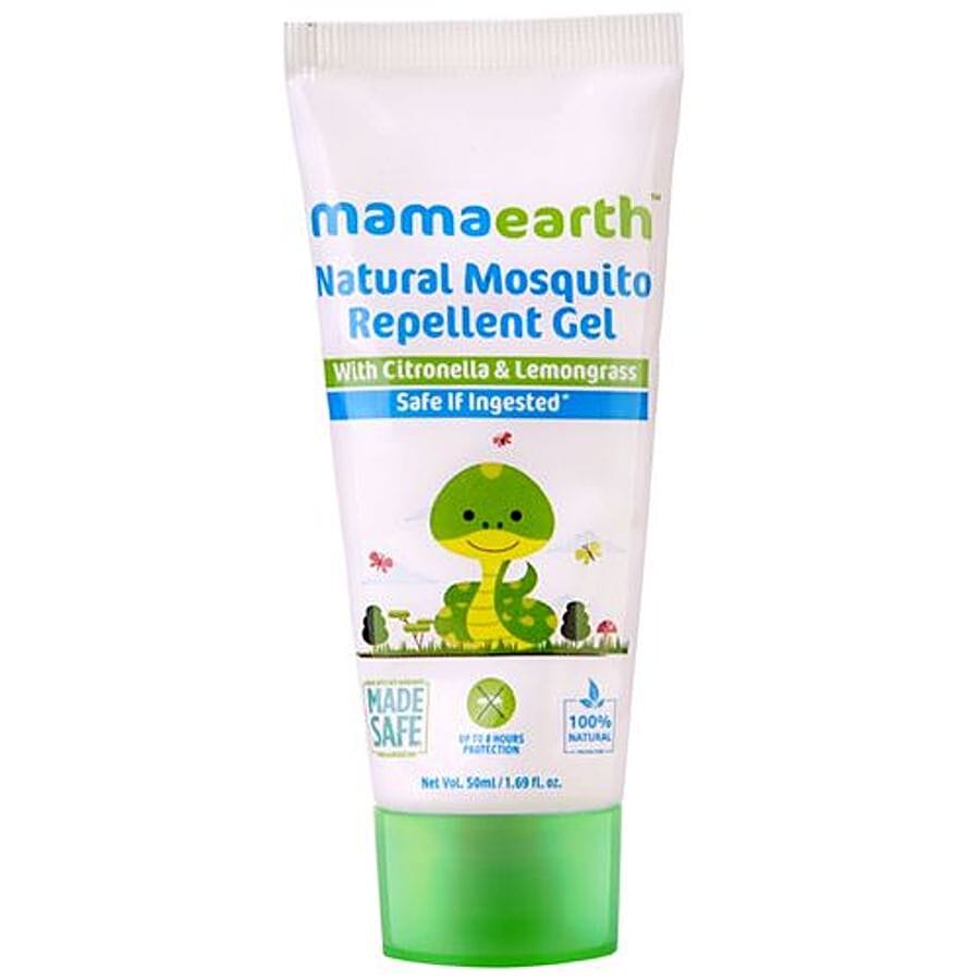 Mamaearth Natural Mosquito Repellent Gel, 50 Ml view 2