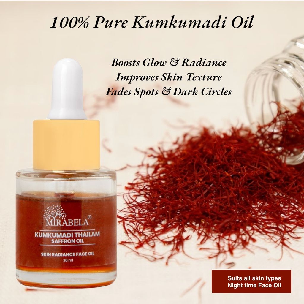 Pure Kumkumadi Thailam - Face Oil (20 ml) view 2