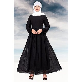New Design Fancy Embelished Heavy Georgette Abaya