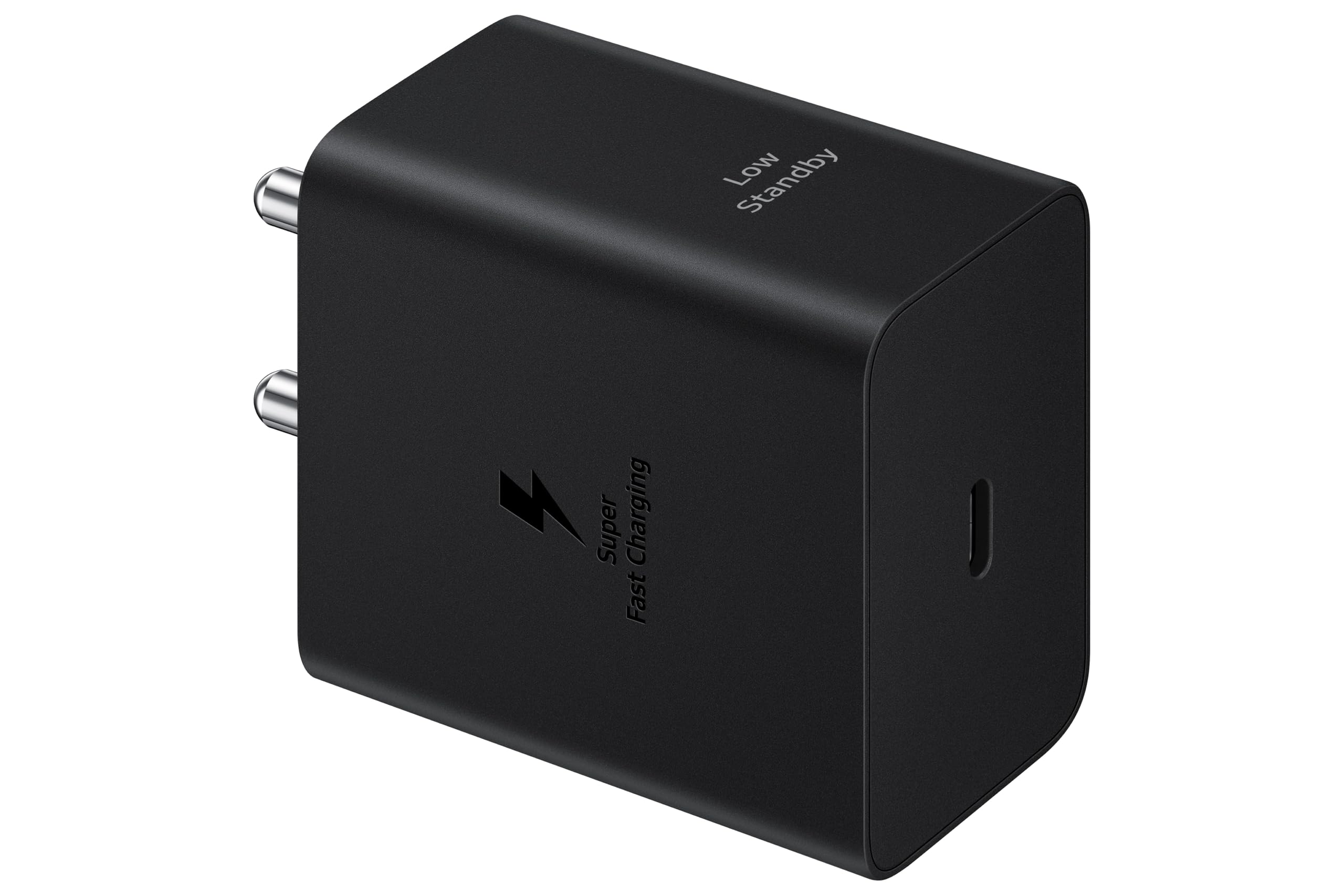 Samsung Galaxy 45W Travel Adaptor (Without Cable), Black view 2