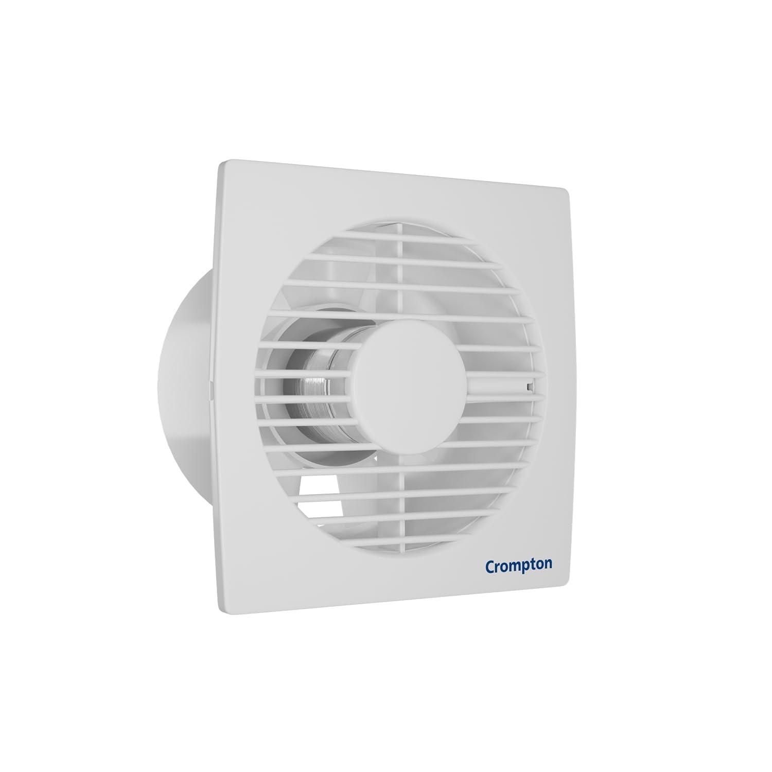 Crompton Axial Air High-Speed Plastic Exhaust, Ventilation Fan 150 mm, 6 Inches - White