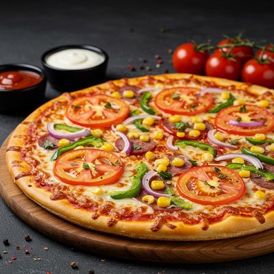 Capsicum Veg Pizza