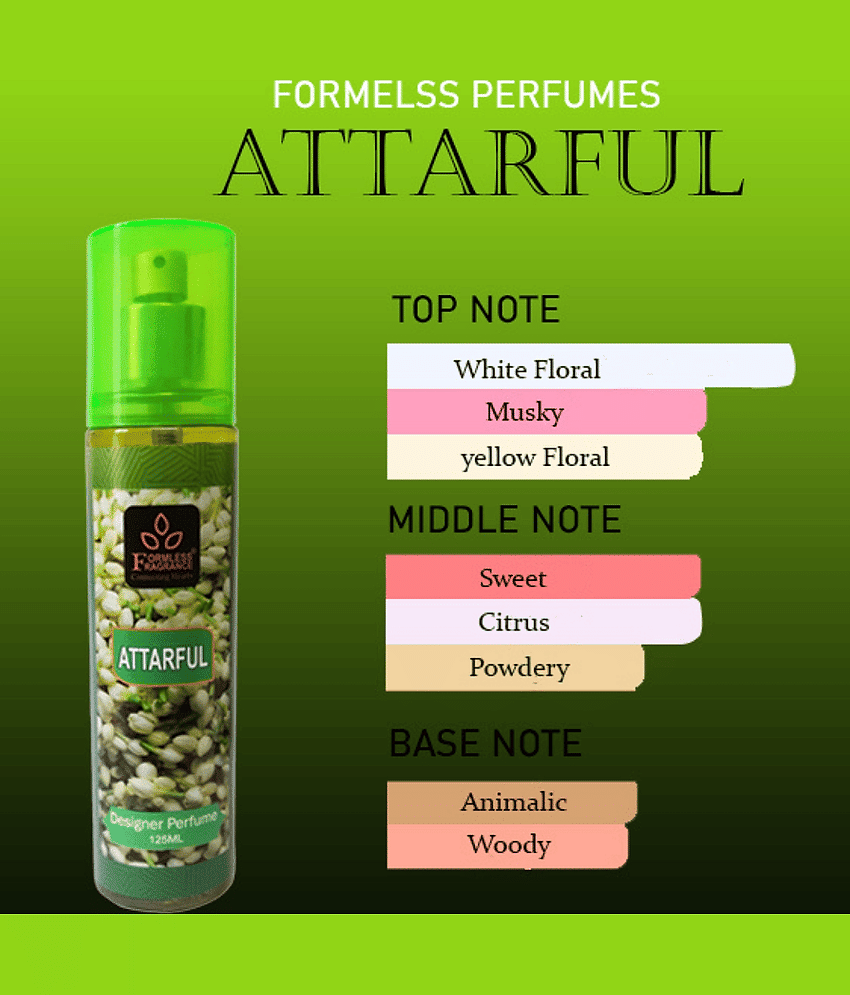 Formless Attarful 250ml Room Air Freshener Deodorant Spray for Unisex 250 ml ( Pack of 1 ) view 2
