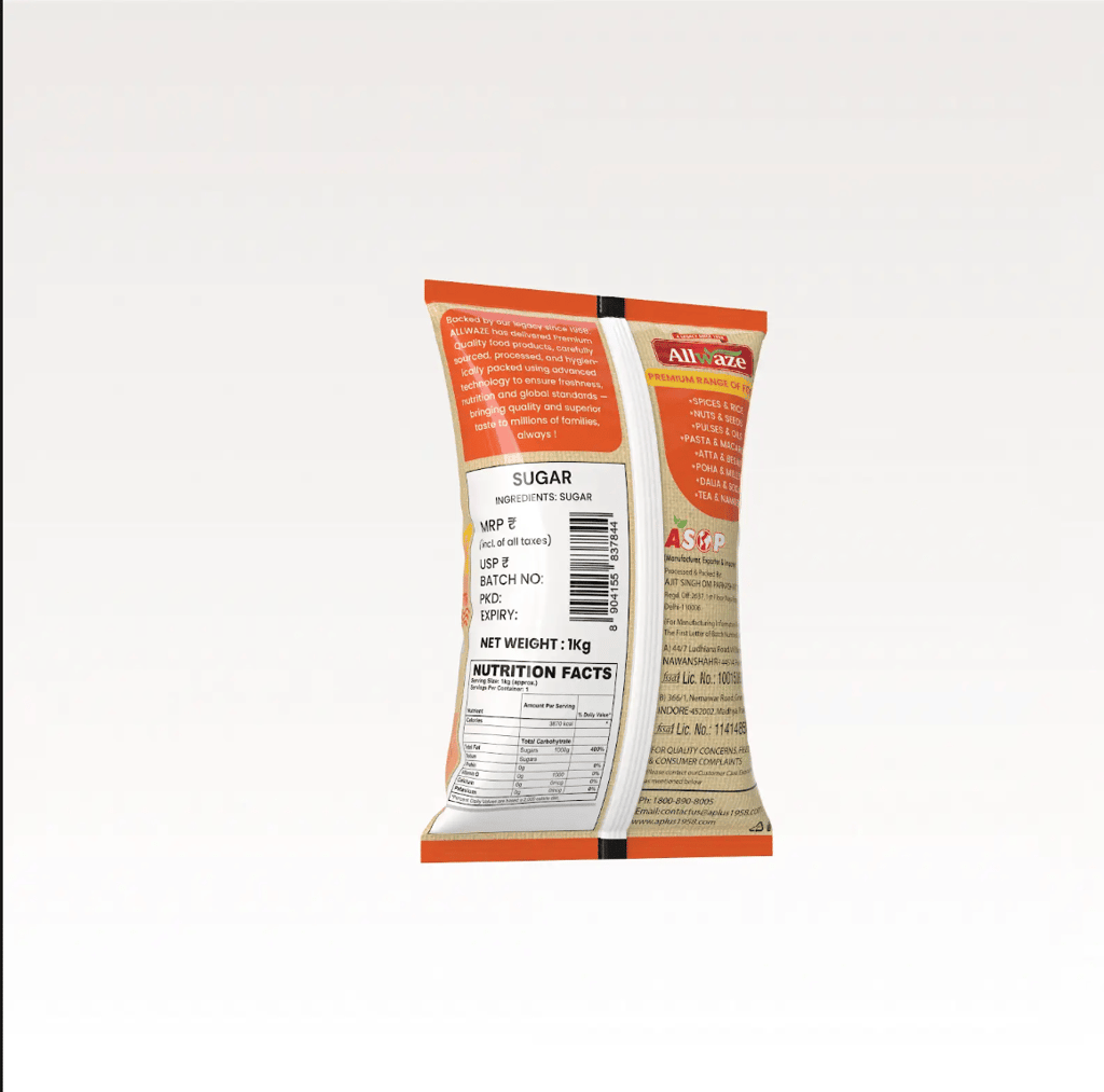 Allwaze Sugar 1kilogram view 2