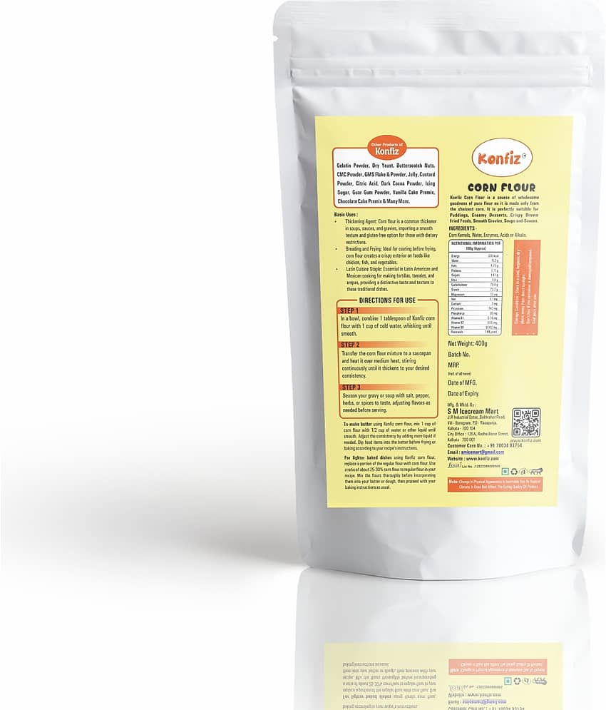 KONFIZ Corn Flour 400 g view 2