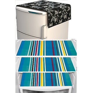 REVEXO Refrigerator Cover (Width: 20 cm, Multicolor) view 2