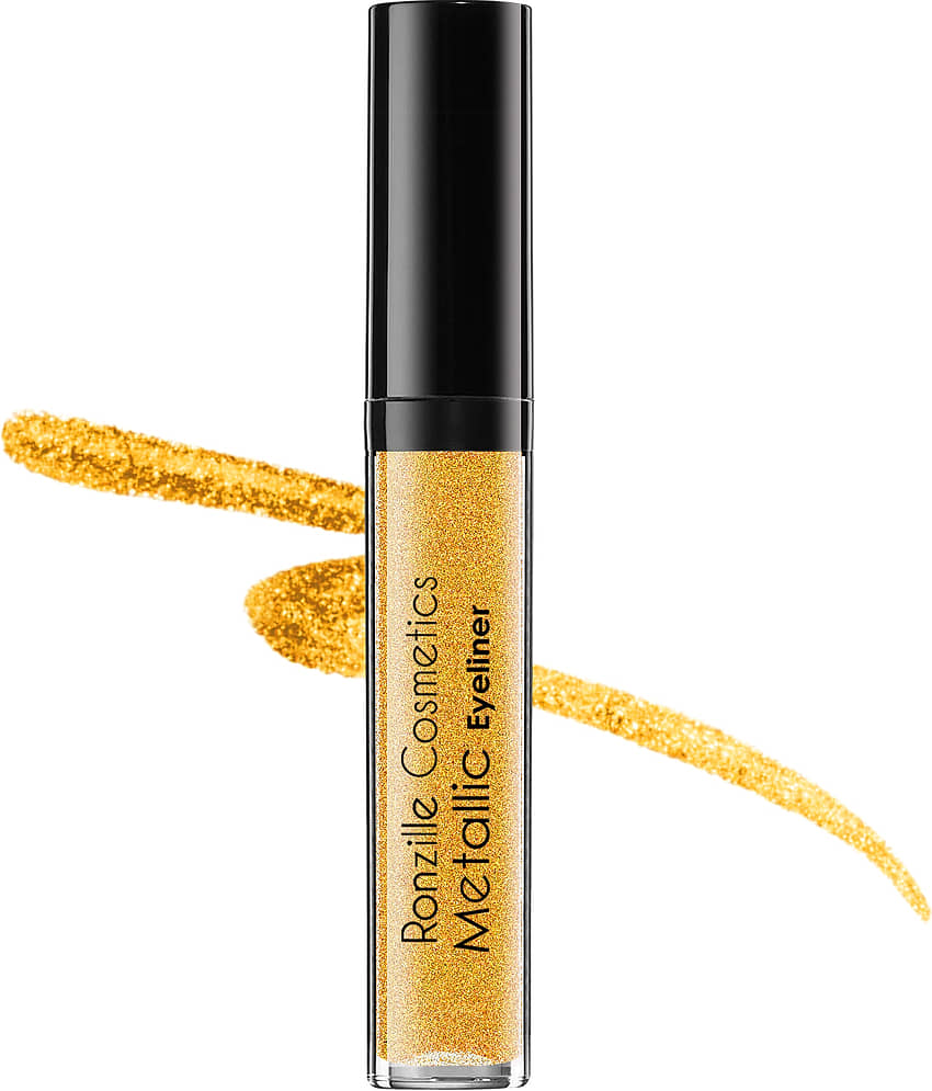 Ronzille - Olive Glitter Eye Liner Liquid ( Pack of 1 ) view 2