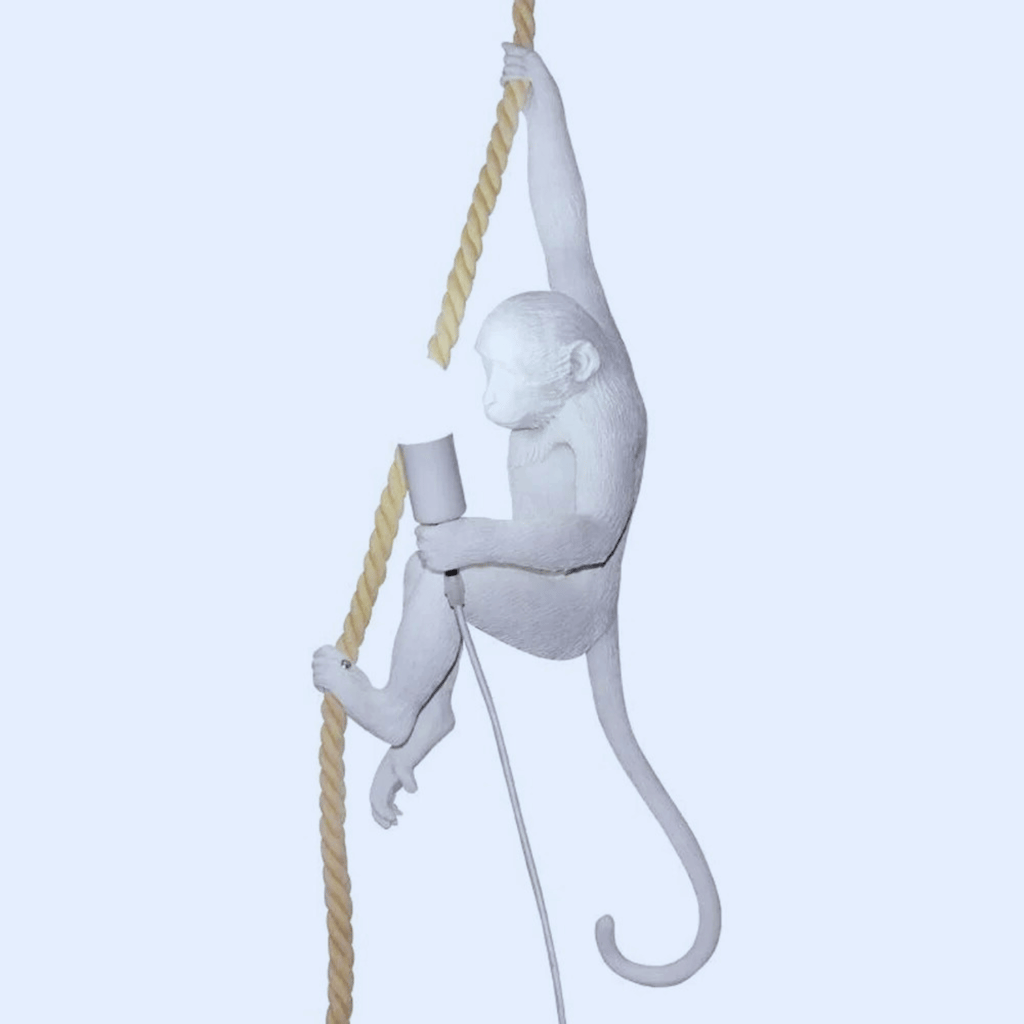 Modern Hanging Art Monkey Decorative Lamp view 2