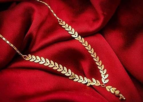 Aarohi13 Golden Copper Chain for Women view 2