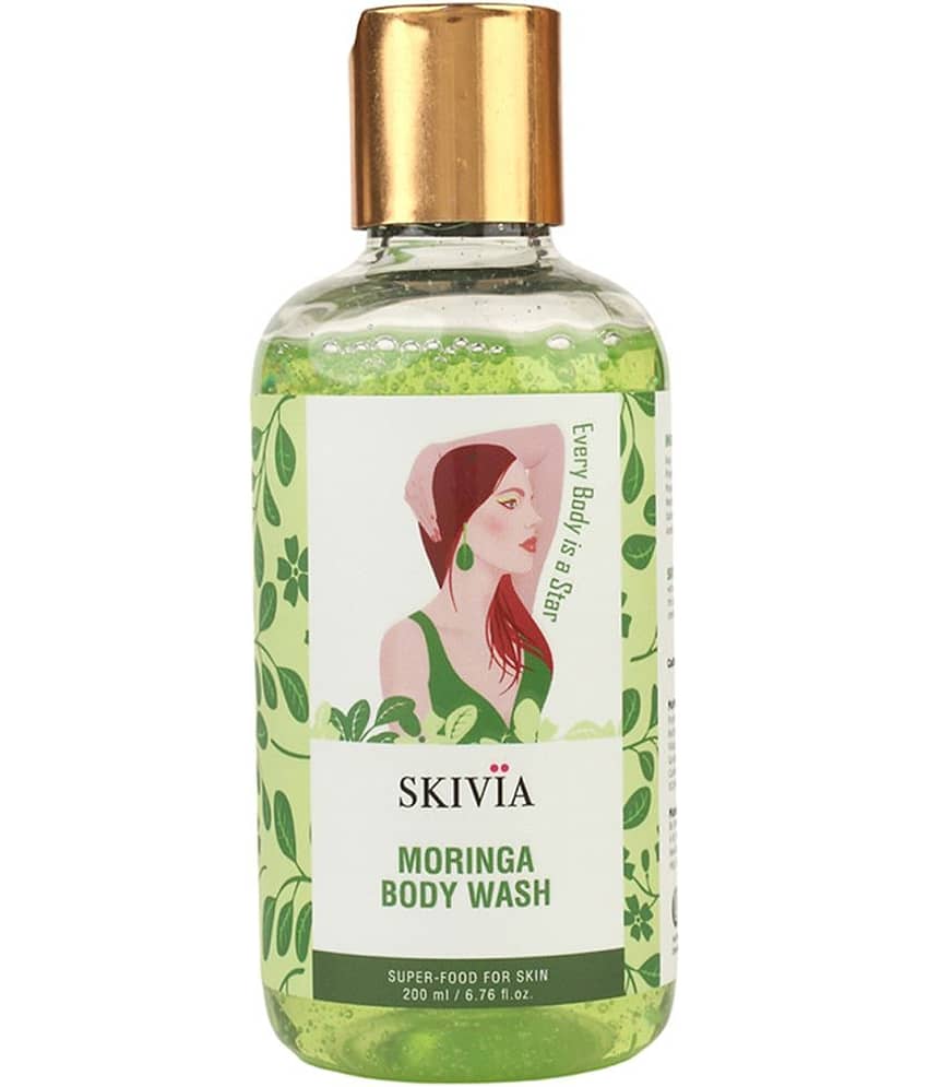 SKIVIA Moringa With Vitamin C & Vitamin E Body Wash 200 mL view 2