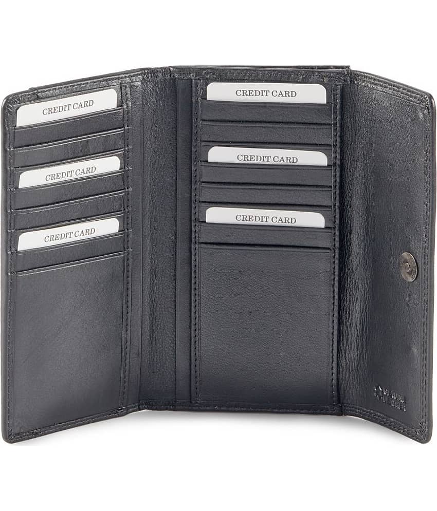 Calfnero Black Wallet view 2