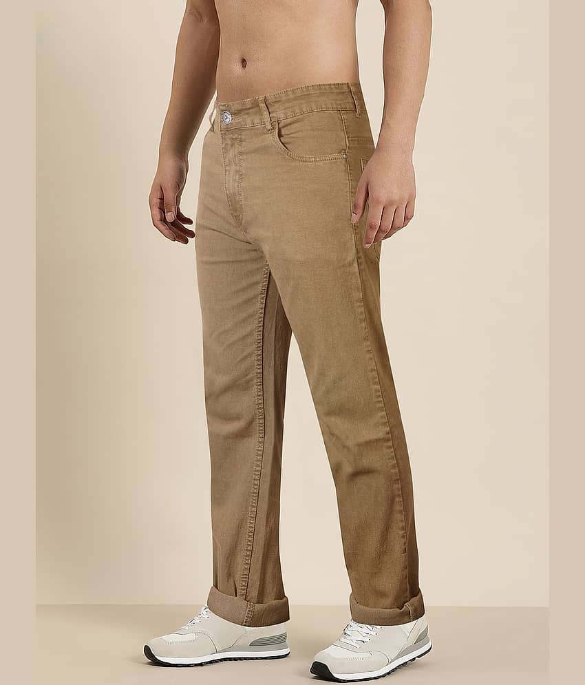 JB JUST BLACK Regular Fit Solid Men's Jeans - Brown ( Pack of 1 ) view 2
