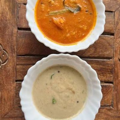 Extra Chutney Sambhar