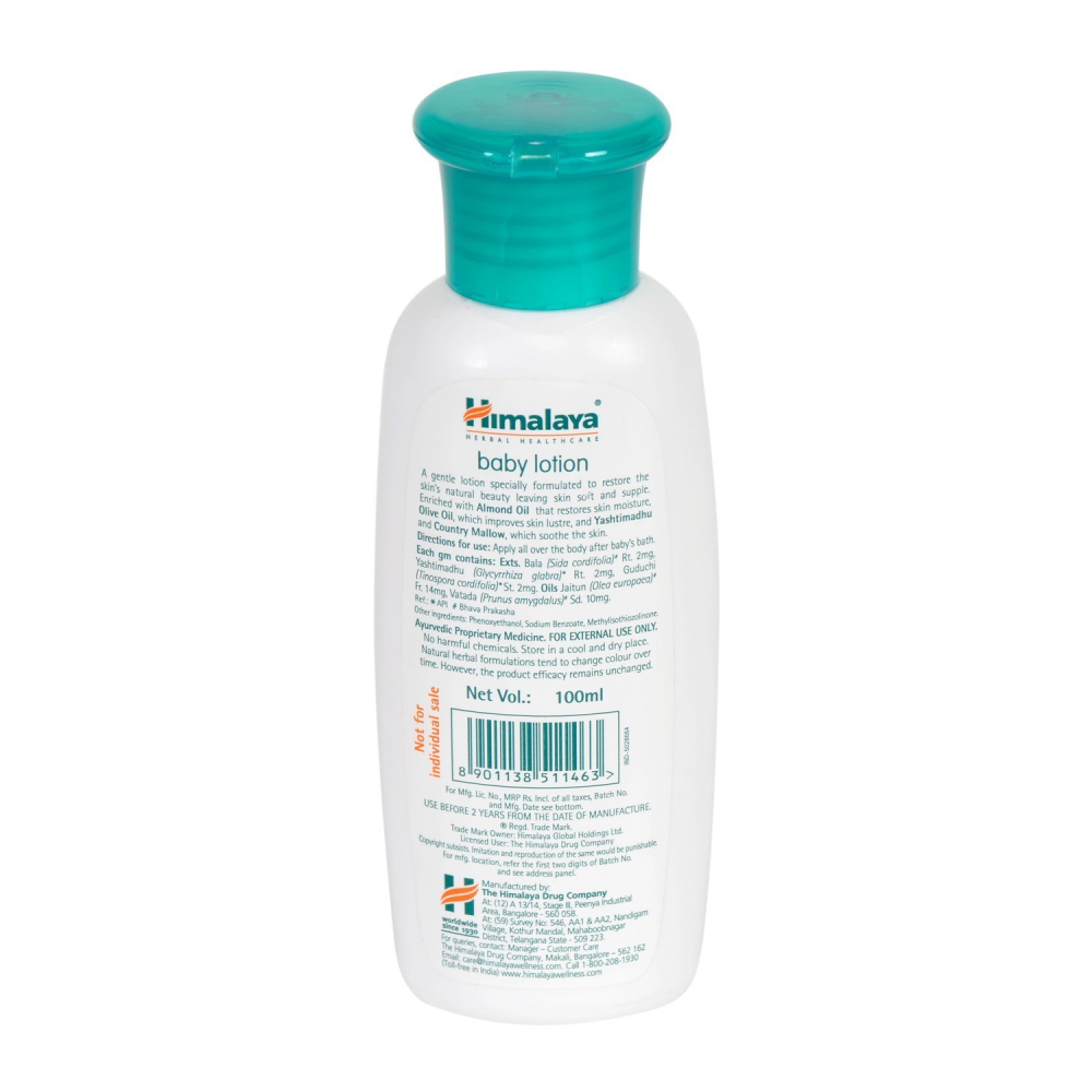 Himalaya Baby Lotion 100 Ml view 2