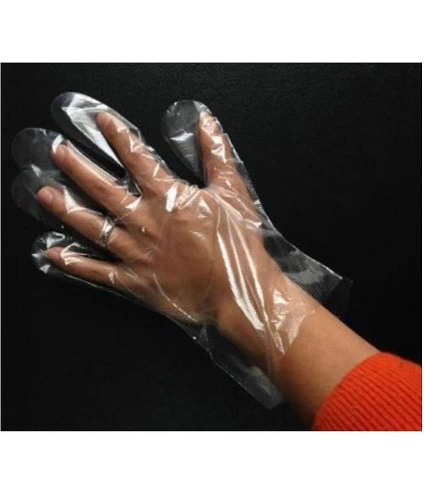 Blu 9 Plastic Universal Size Cleaning Glove 500 pieces view 2