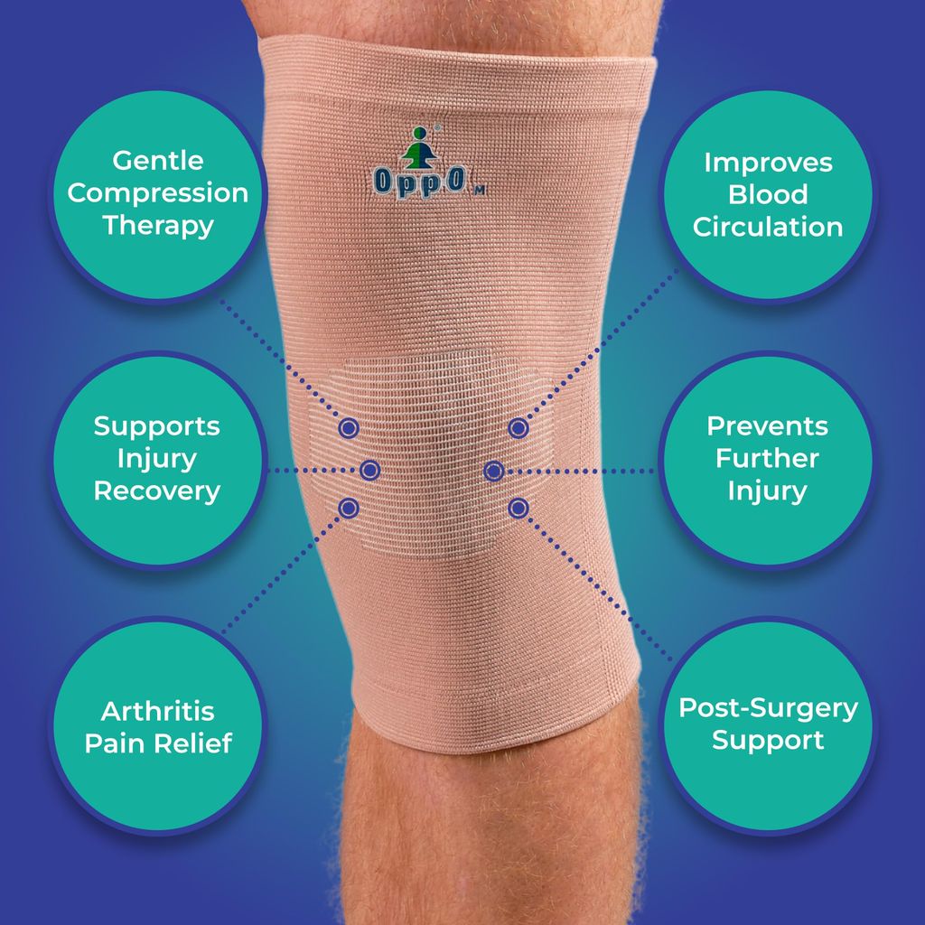 Oppo Elastic Knee Support - Medium view 2