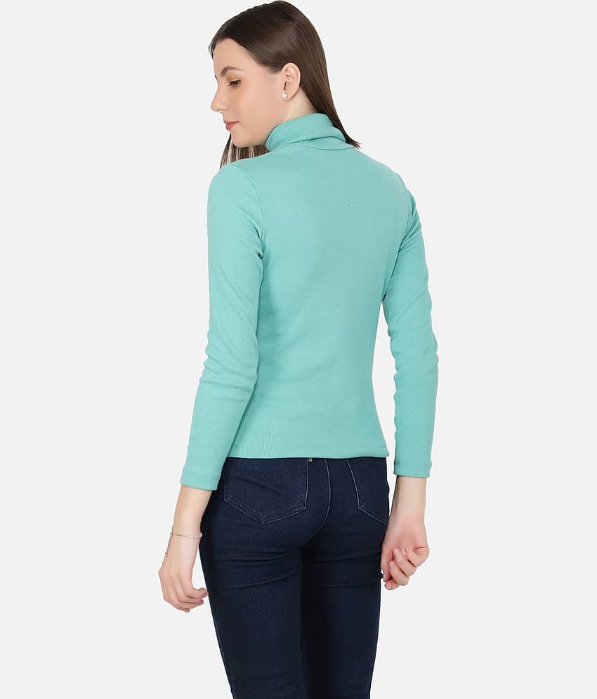 NUEVOSDAMAS Cotton Blend Green Jumpers - Single view 2