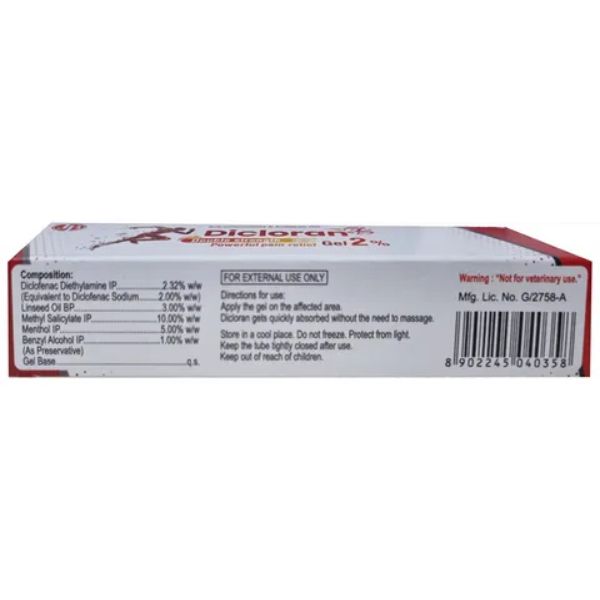 Dicloran Gel 30 Gms view 2