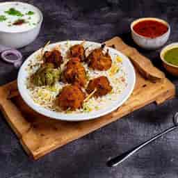 Chicken Kabab Biryani