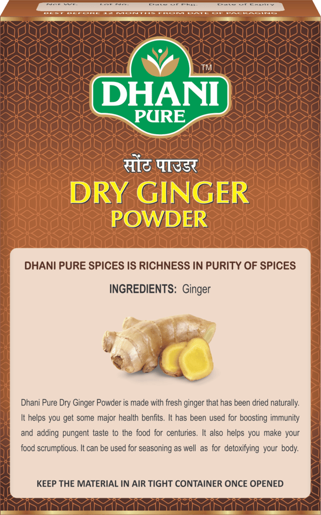 Dhani Pure Ginger Powder Box (MRP : RS. 10/- ONLY) view 2