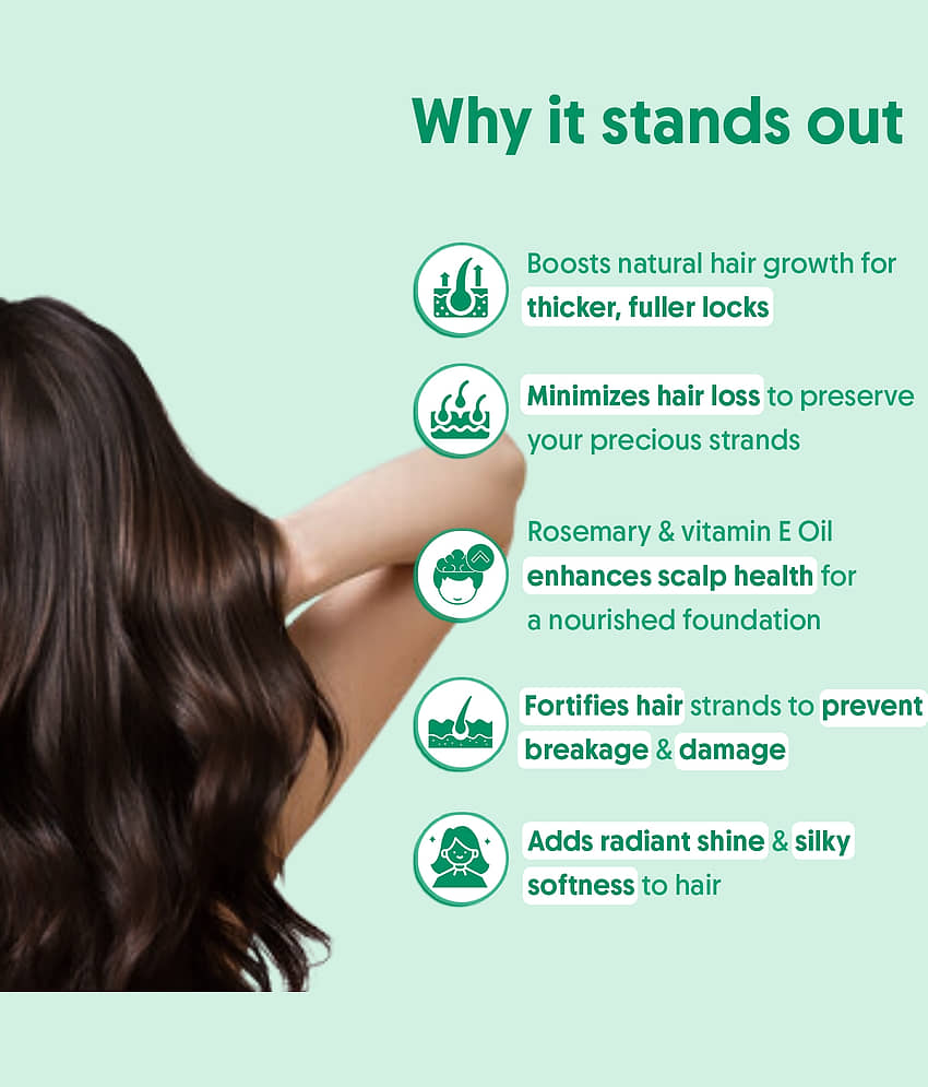 Aravi Organic 100% Pure Rosemary Lavender Hair Oil & Shampoo For Healthy Hair Growth-Pack of 2 view 2
