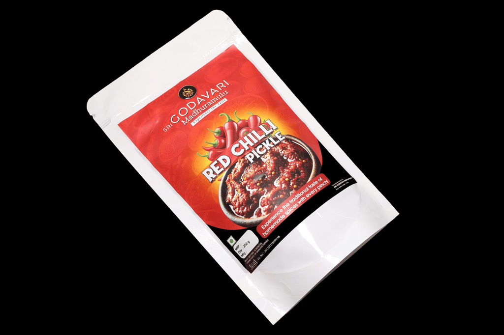 Sri Godavari Madhuramulu Red Chilli Pickle - 250g view 2