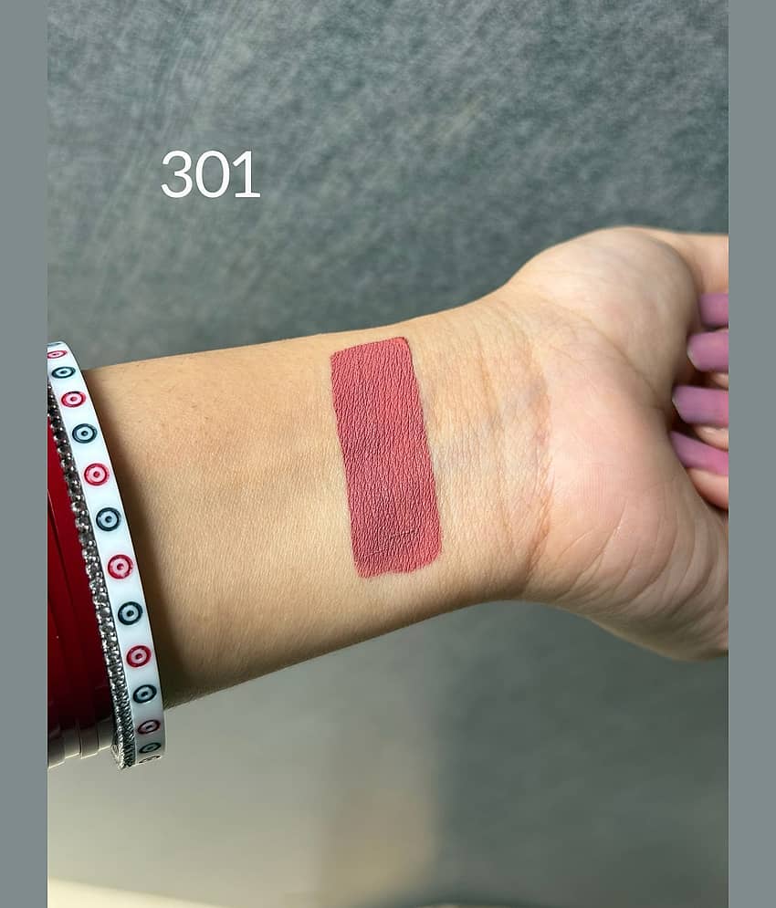 VONZO Nude Matte Long Lasting Liquid Lipstick ( Pack of 1 ) view 2