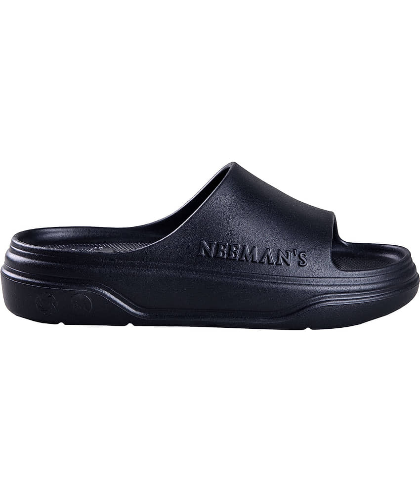 Neemans Cushers Slides Black Women's Slide view 2