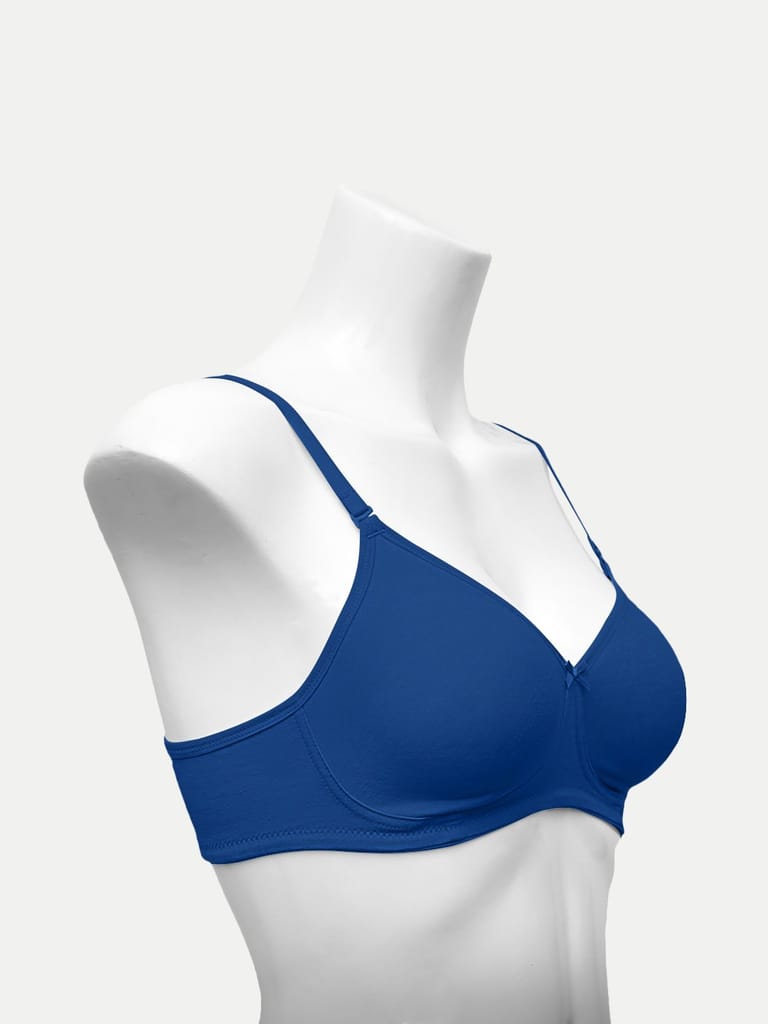 Women Zara Bra Teal Color view 2