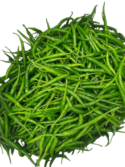 Fresh Green Chillies - 1 Kg view 2