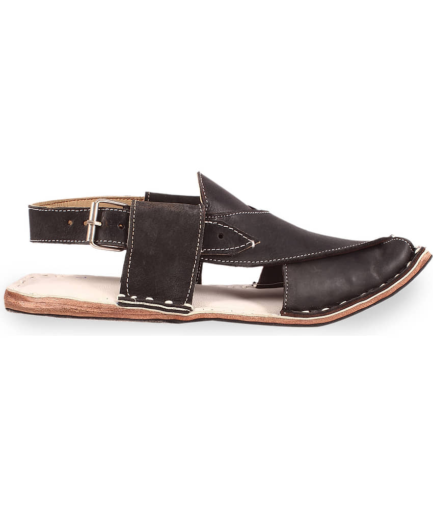 rajeraj Black Men's Mule view 2