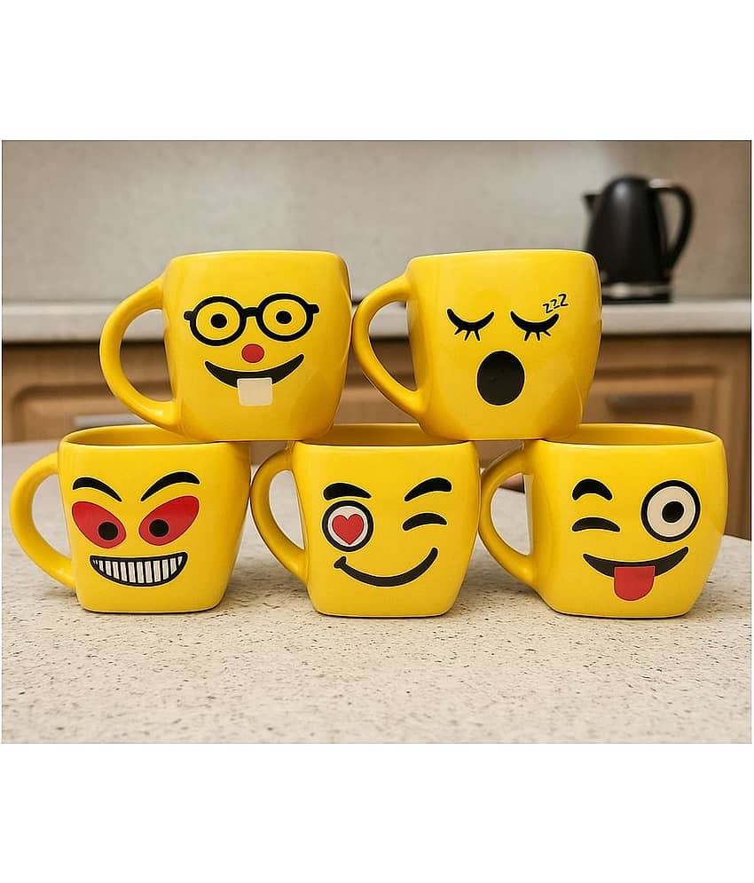 Love Unlimited Solid Bone China Tea Cup 150 ml ( Pack of 6 ) view 2