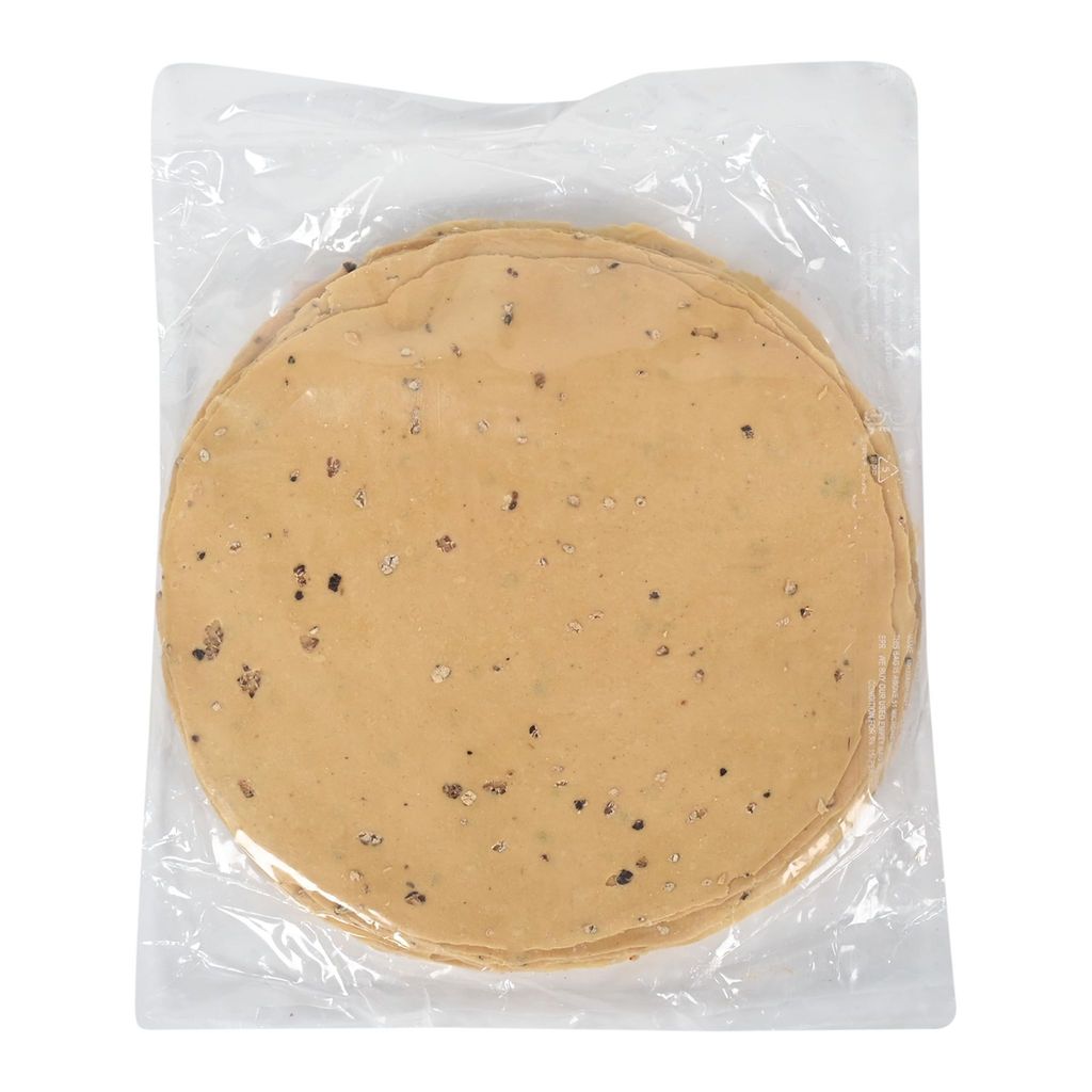 Rural Roots Moong Papad Special (Spiced) - 400g Pack | Authentic Indian Crispy Snack | Ready To Serve Crispy Papads | Moong Daal Papad | Mungdal Papads for Snacking view 2
