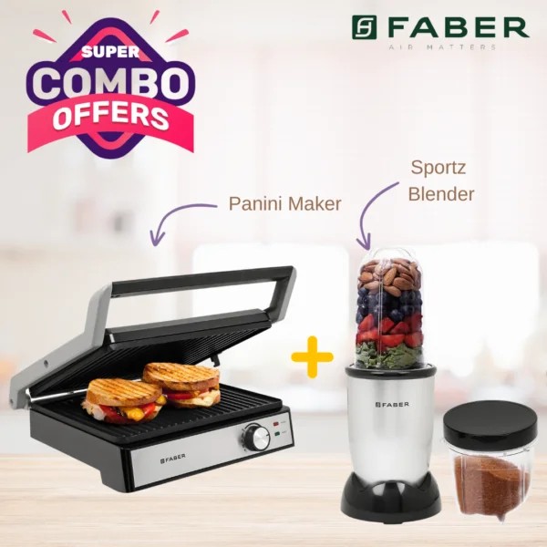 Deals Combo( Panini Maker & Sportz Blender)