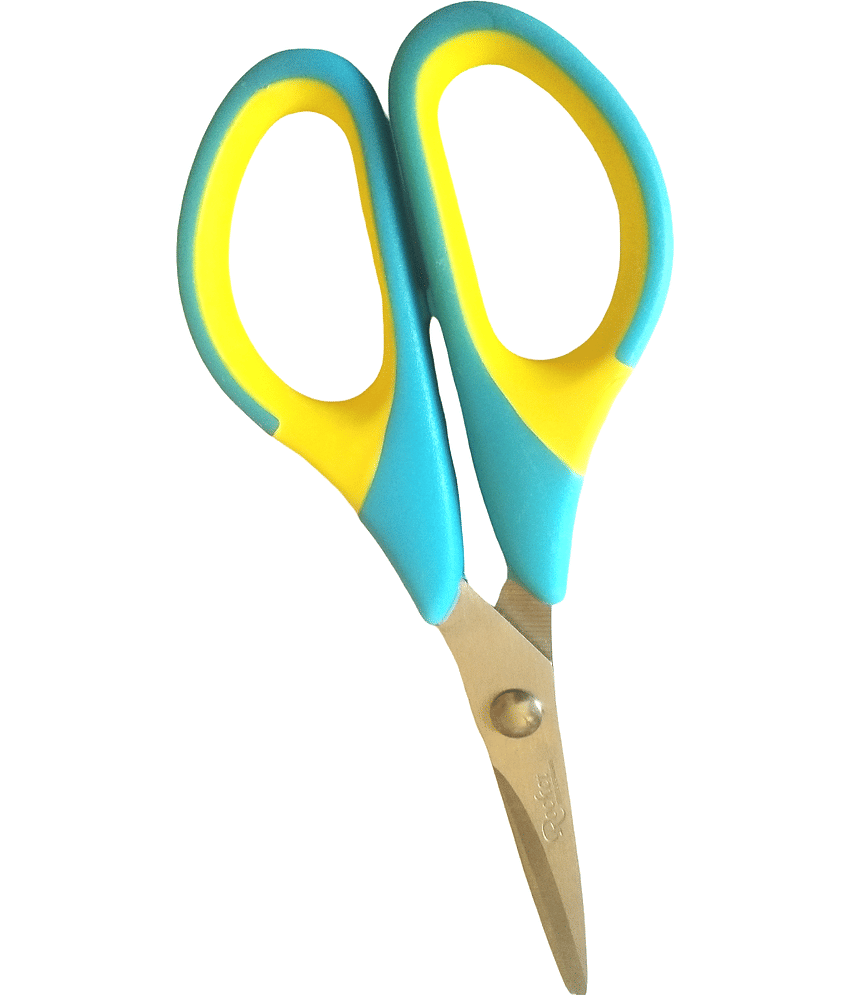 School Stainless Steel Student Children Cutting Safety Small Kids Mini Scissors 4.5 cm view 2