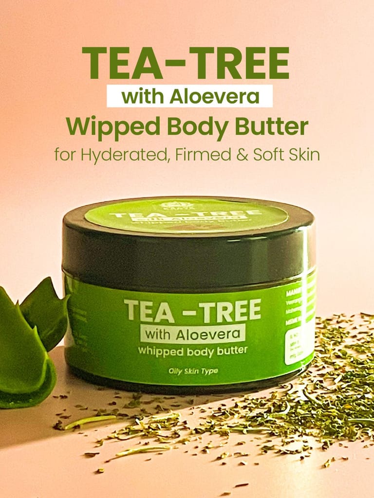 Kaaya Natural Tea Tree with Aloevera Whipped Body Butter view 2