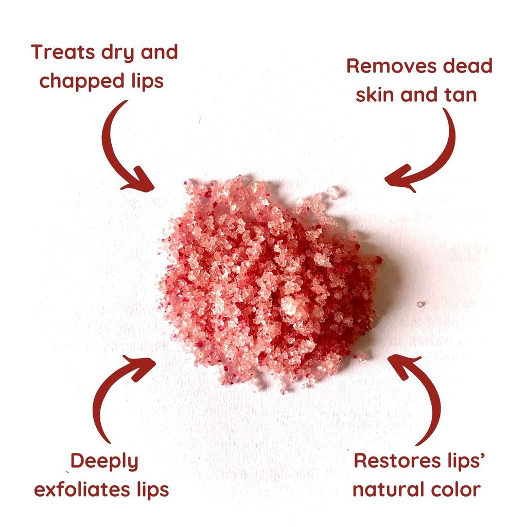 Natural Lavender Lip Scrub view 2